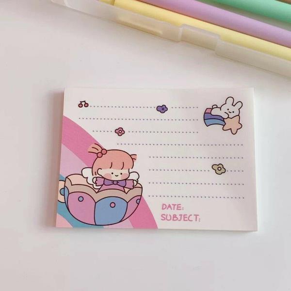 Creative Cartoon Memo Notes