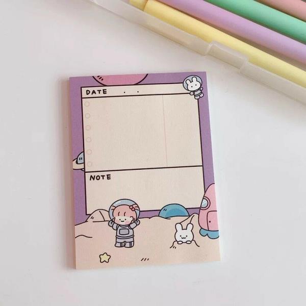 Creative Cartoon Memo Notes