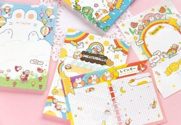 Jumbo Cartoon Memo Notes