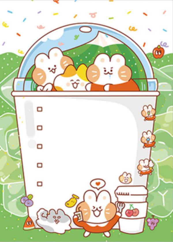 Jumbo Cartoon Memo Notes