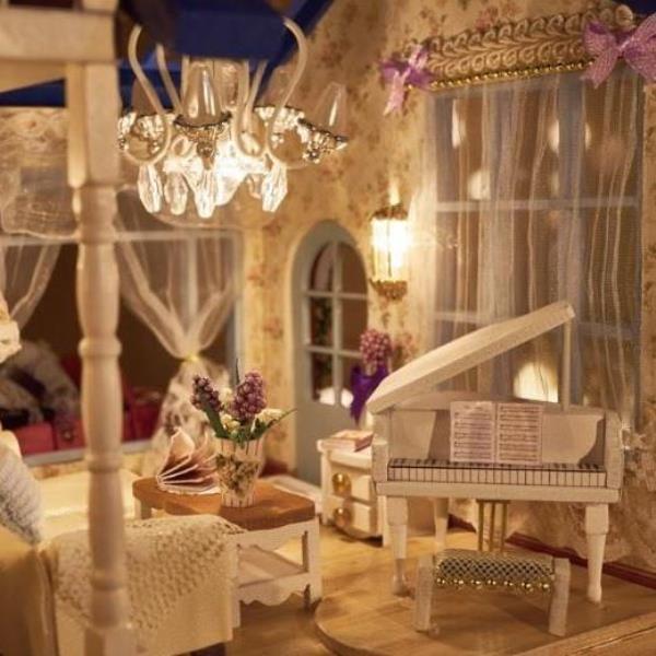 PROVENCE Cute Room Creative DIY Miniature Dollhouse