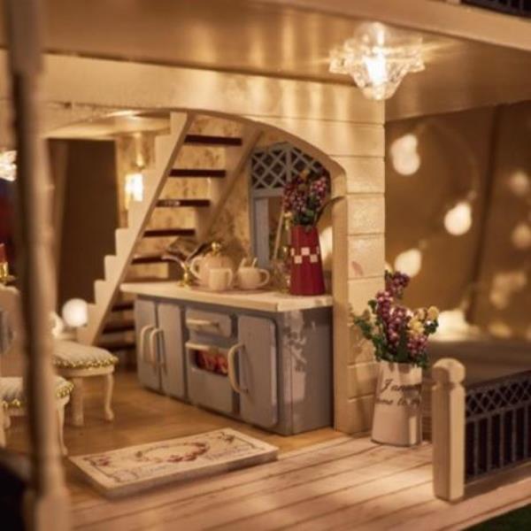 PROVENCE Cute Room Creative DIY Miniature Dollhouse