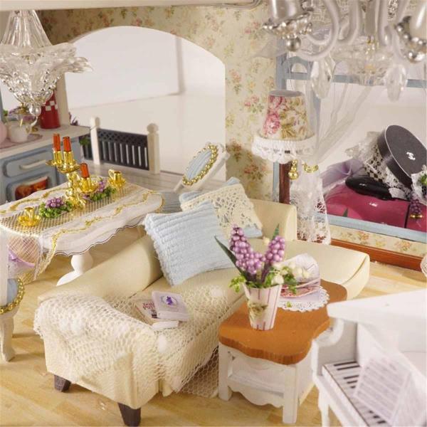 PROVENCE Cute Room Creative DIY Miniature Dollhouse