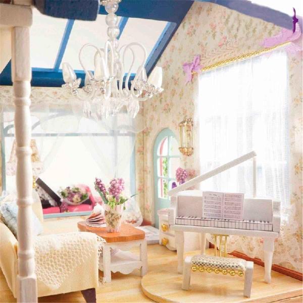 PROVENCE Cute Room Creative DIY Miniature Dollhouse