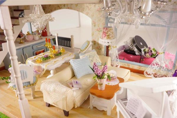 PROVENCE Cute Room Creative DIY Miniature Dollhouse