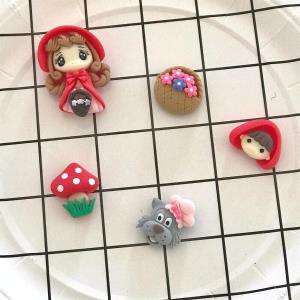 5 Little Red Riding Hood Fridge Magnets