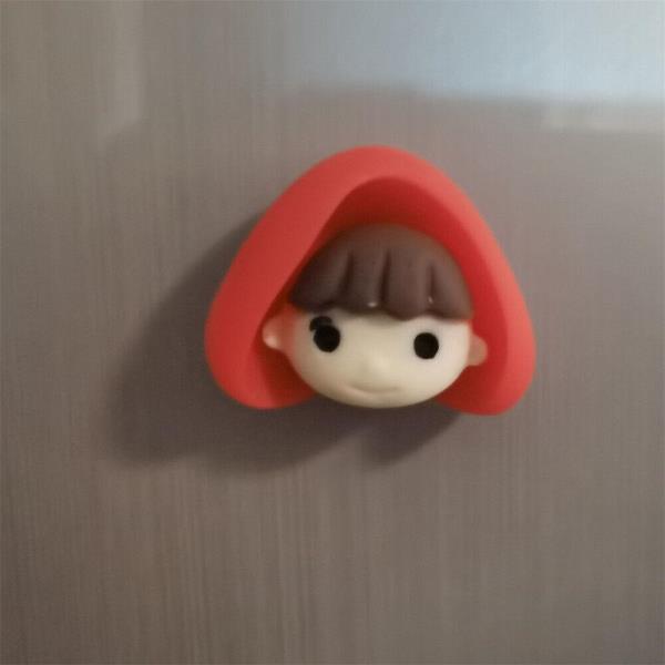 5 Little Red Riding Hood Fridge Magnets