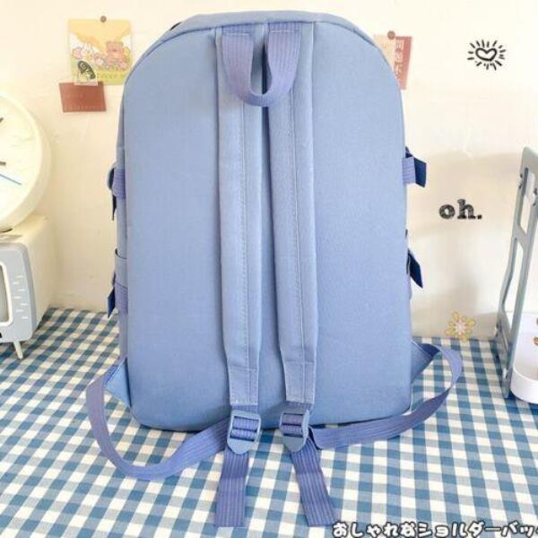 4 Pcs Durable Candy School Backpack Set