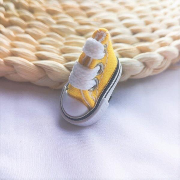 2 Canvas Mini Sports Sneakers Shoe Charms