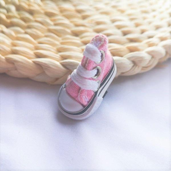 2 Canvas Mini Sports Sneakers Shoe Charms