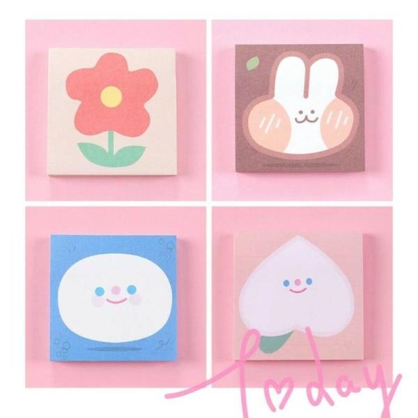 Cute Cartoon Animal Sticky Notes