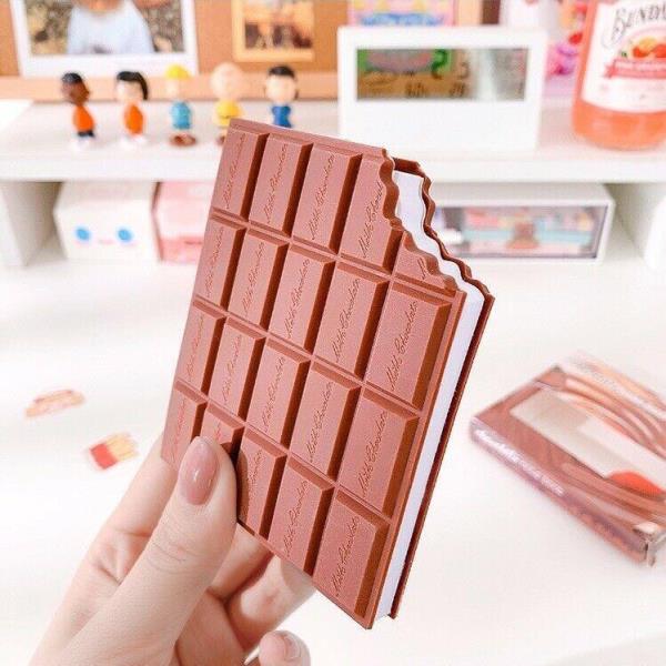 Cute Chocolate Cookie Memo Notebook