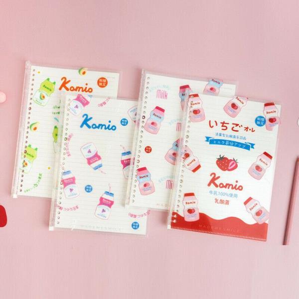 Cute Cartoon Fruit Loose Leaf Exercise Notebook