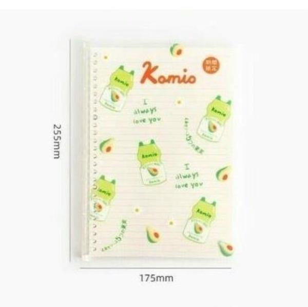 Cute Cartoon Fruit Loose Leaf Exercise Notebook