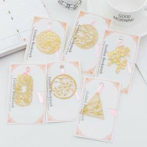 6 Hollow Lace Cat Bookmarks