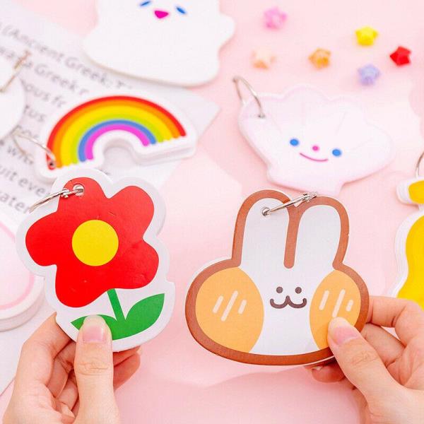 Cartoon Keyring Fruity Memo Notes