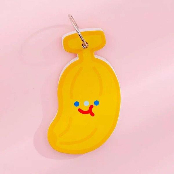 Cartoon Keyring Fruity Memo Notes