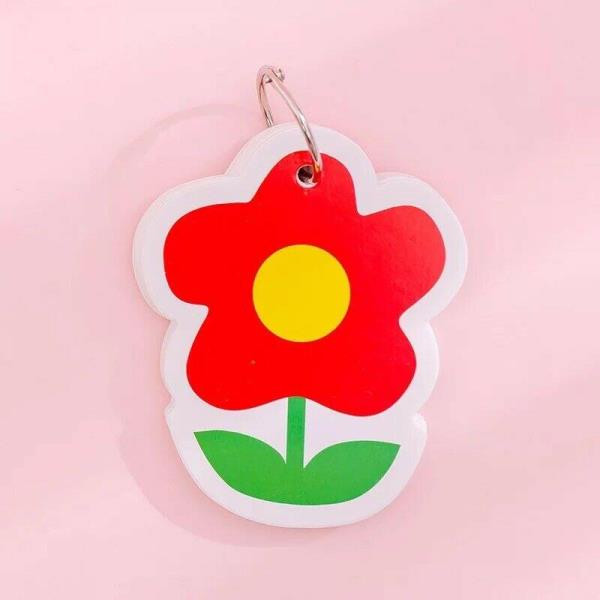 Cartoon Keyring Fruity Memo Notes