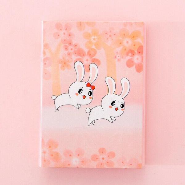 Pink Rabbit Memo Sticky Notes