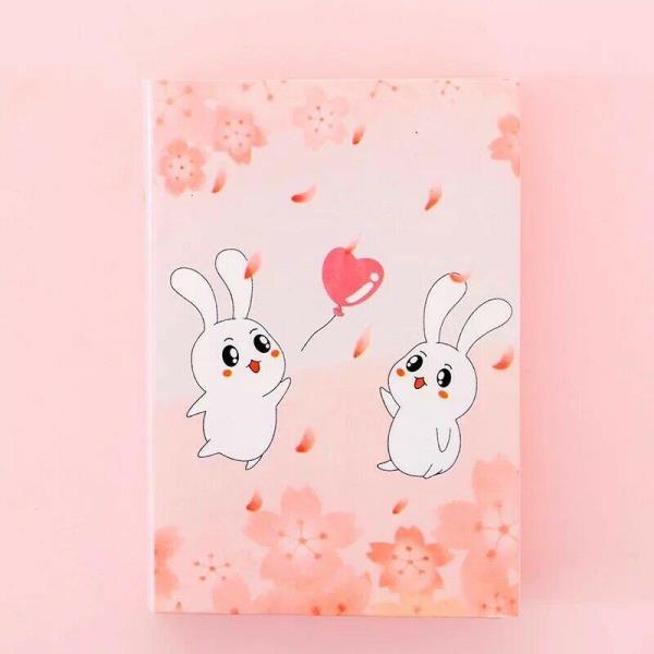 Pink Rabbit Memo Sticky Notes