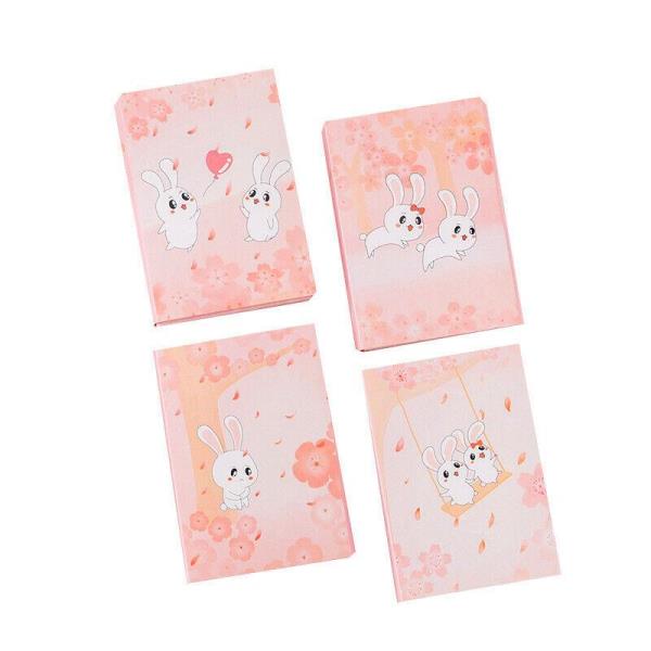 Pink Rabbit Memo Sticky Notes