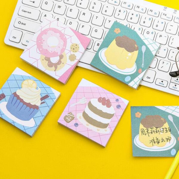 Cartoon Dessert Memo Sticky Notes