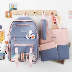 Durable Graffiti Multi Pockets School Backpack