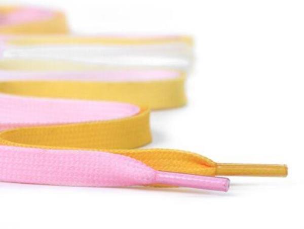 1 Pair 110 cm Gradient Color Shoe Laces