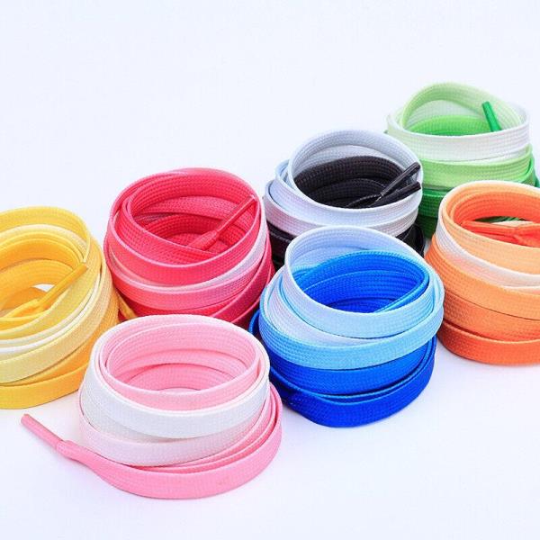 1 Pair 110 cm Gradient Color Shoe Laces