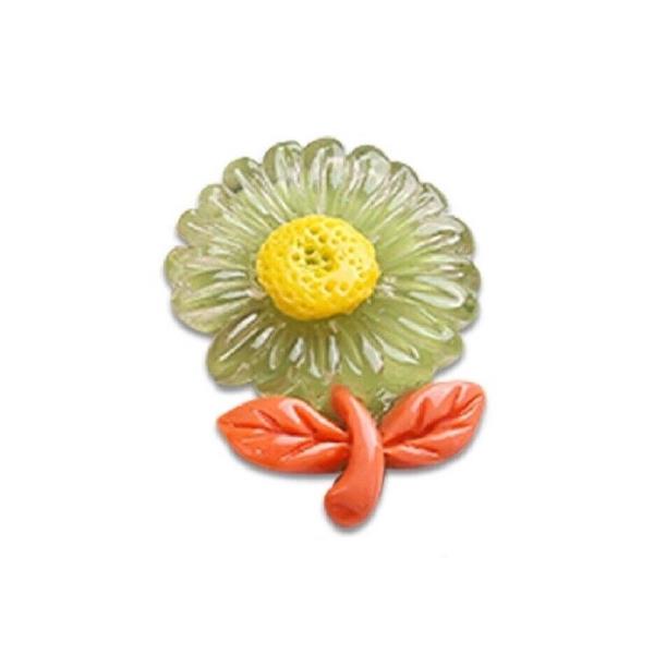 3 Fashion Daisy Flower Corsage Brooches