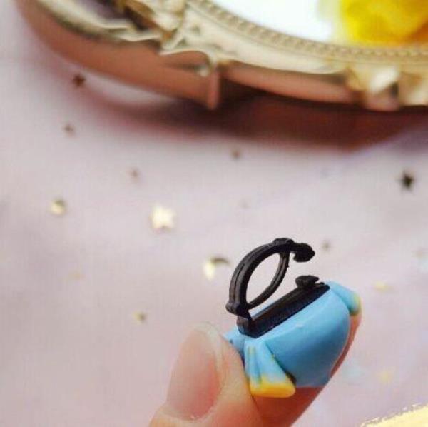 2 Cute Cartoon Resin Shoe Charms