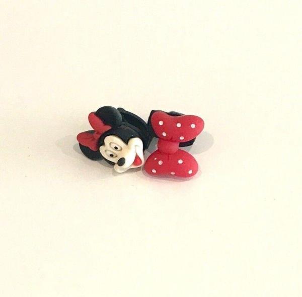 2 Cute Cartoon Resin Shoe Charms