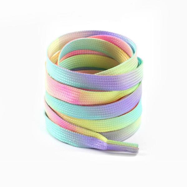 1 Pair Rainbow Gradient Shoe Laces