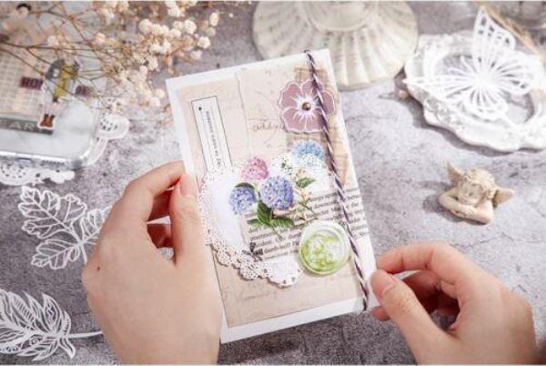 10 Pcs White Hollow Lace Art Decoration Paper