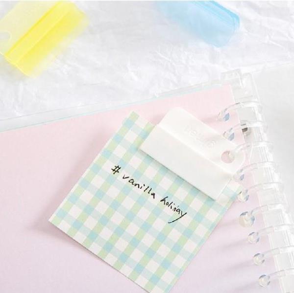 6 Waterproof Reusable Translucent Paper Clips