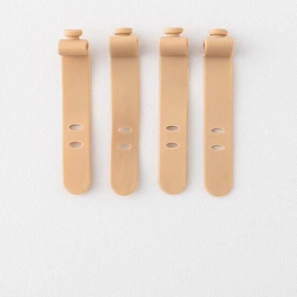 4 Silicone Line Wire Cord Holders