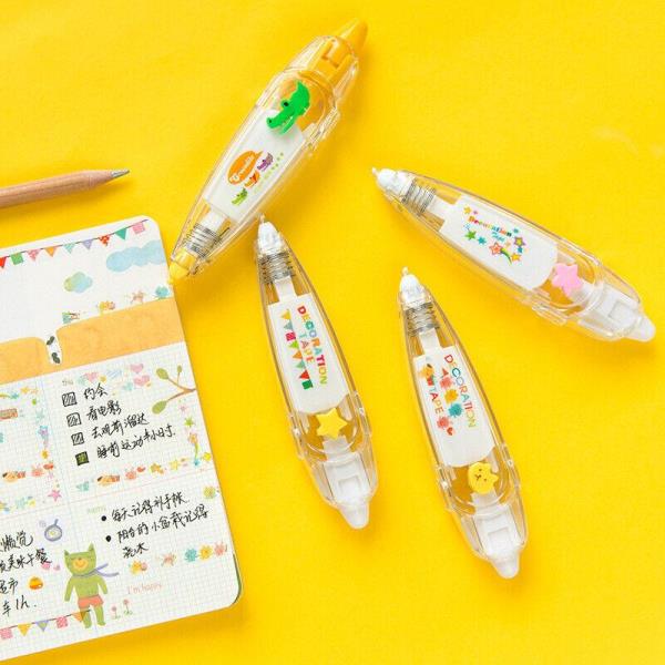 4M Press Decorative White Tape Correction Pen