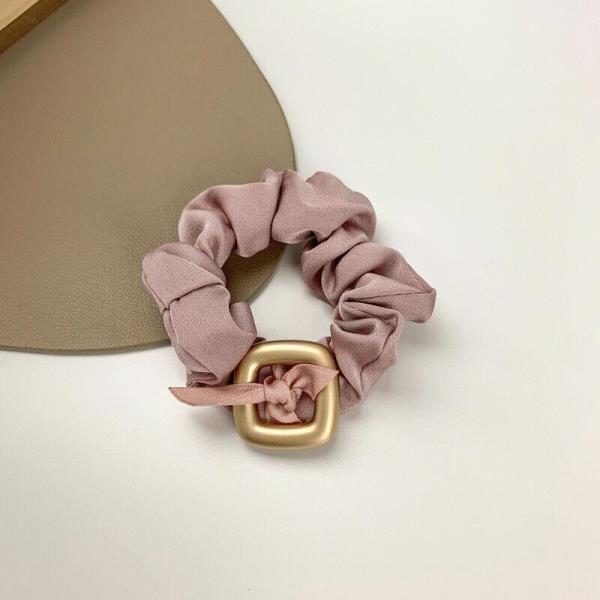 Modern Satin Square High Elastic Hair Tie