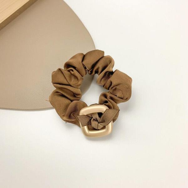 Modern Satin Square High Elastic Hair Tie