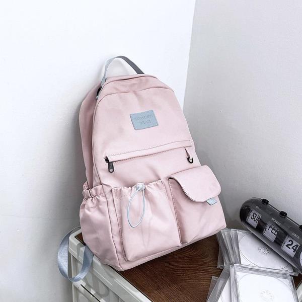 Casual Reflective Nylon Multi Pockets Backpack