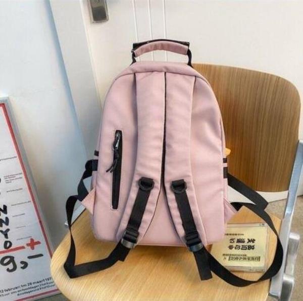 Retro Light Waterproof Double Layer School Backpack