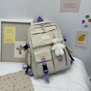 Lightweight Durable Preppy School Backpack