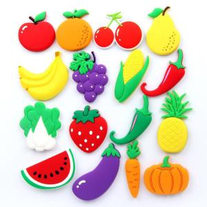 4 Cartoon Resin Cactus Fridge Magnets