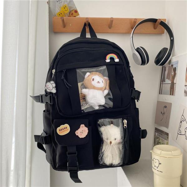 Kawaii Nylon Girl School Backpack