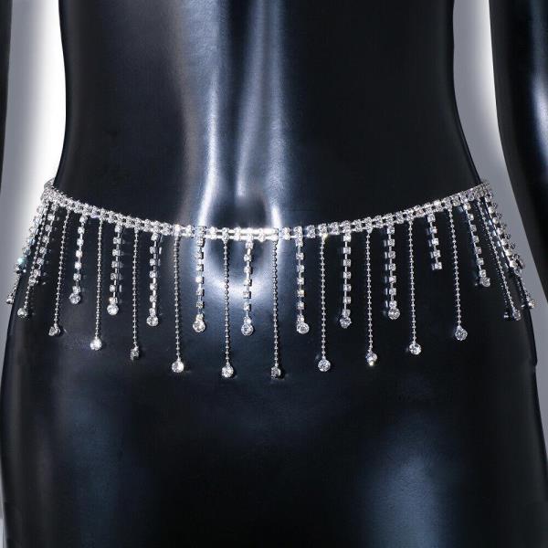 Waterdrop Bikini Belly Dance Waist Chain