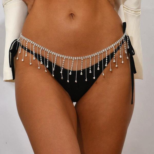 Waterdrop Bikini Belly Dance Waist Chain