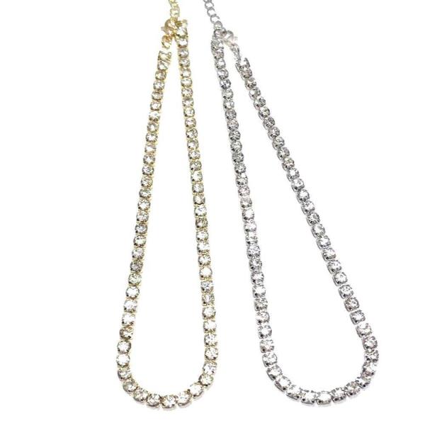 Glitter Simple Rhinestone Thigh Chain