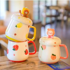 350 ML Creative 3D Figurine Ceramic Cup