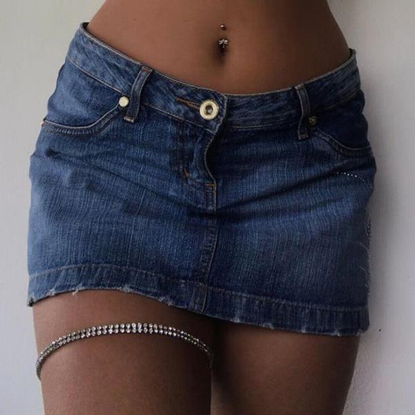 Simple Rhinestone Thigh Chain