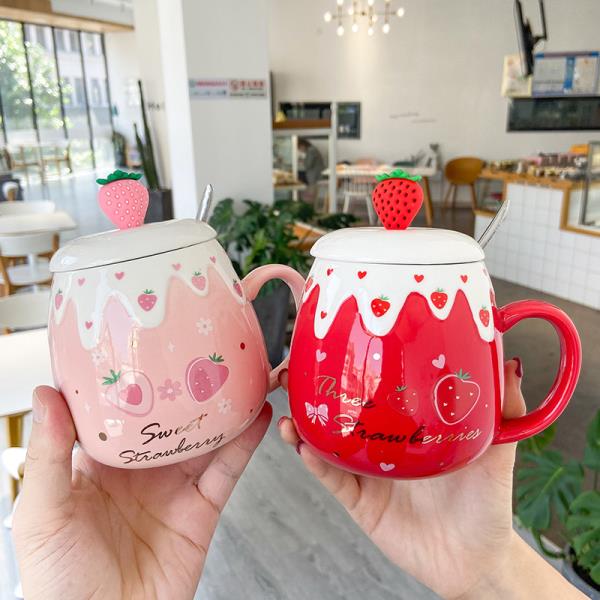 Strawberry Ceramic Mug